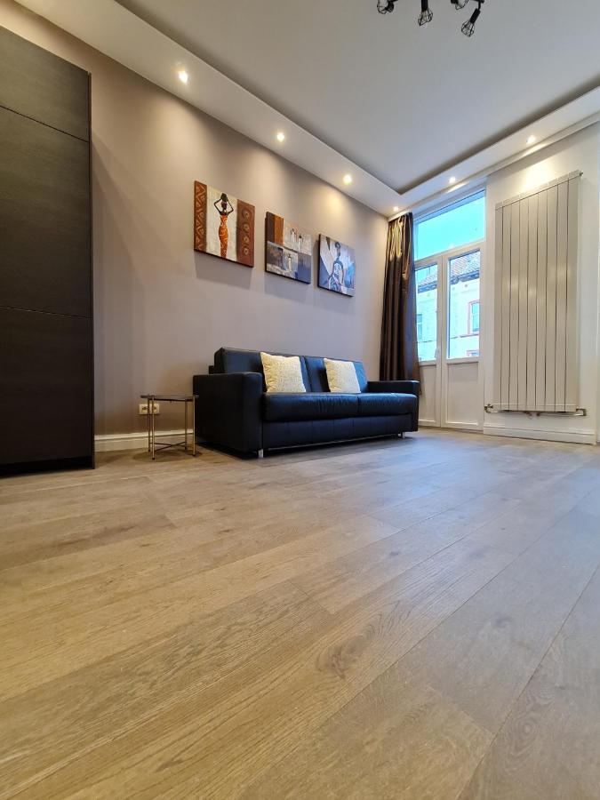 Modern Apartment At European Quarter 布鲁塞尔 外观 照片