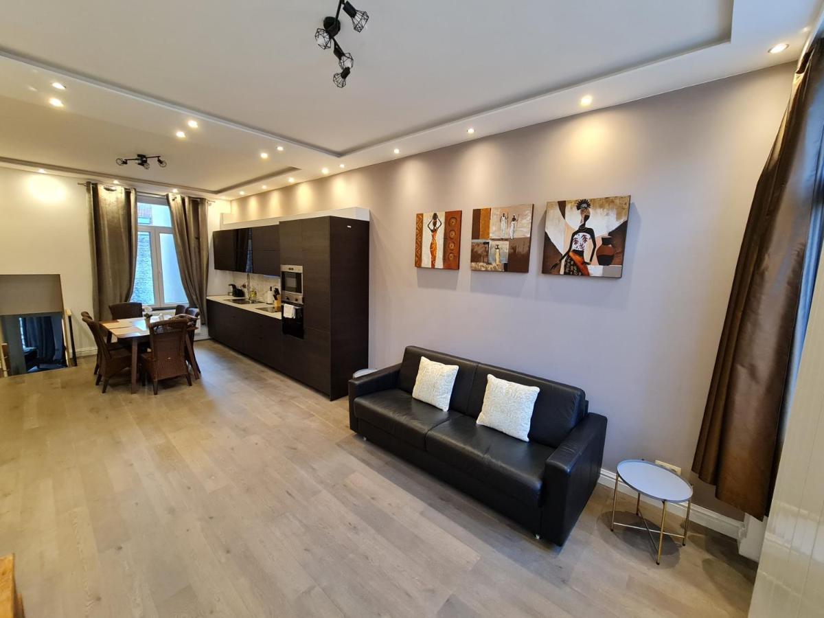 Modern Apartment At European Quarter 布鲁塞尔 外观 照片